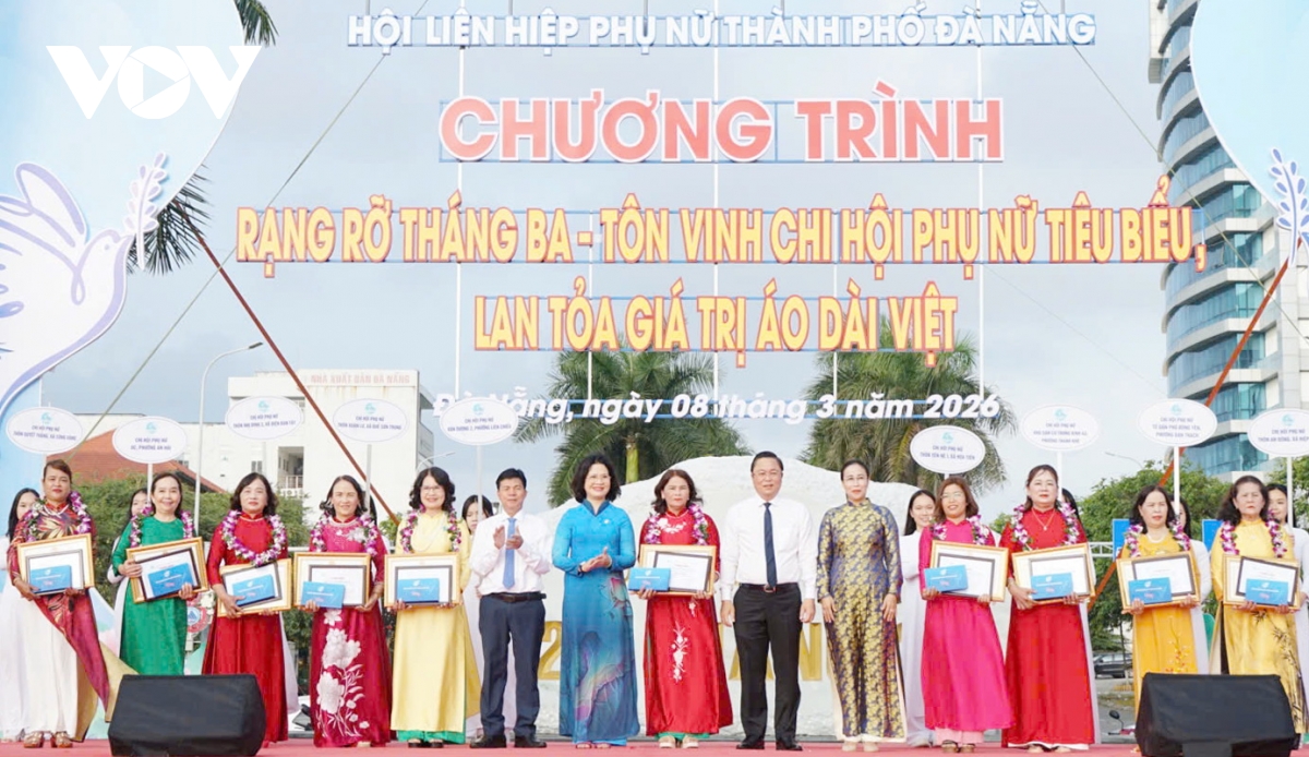 Đà Nẵng: “Rạng rỡ tháng Ba - Tôn vinh Chi hội Phụ nữ tiêu biểu"