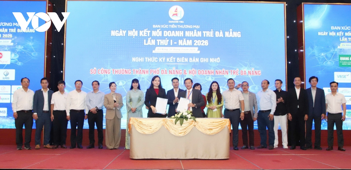 ngay hoi ket noi doanh nhan tre Da nang, quang ba san pham den nguoi tieu dung. hinh anh 1