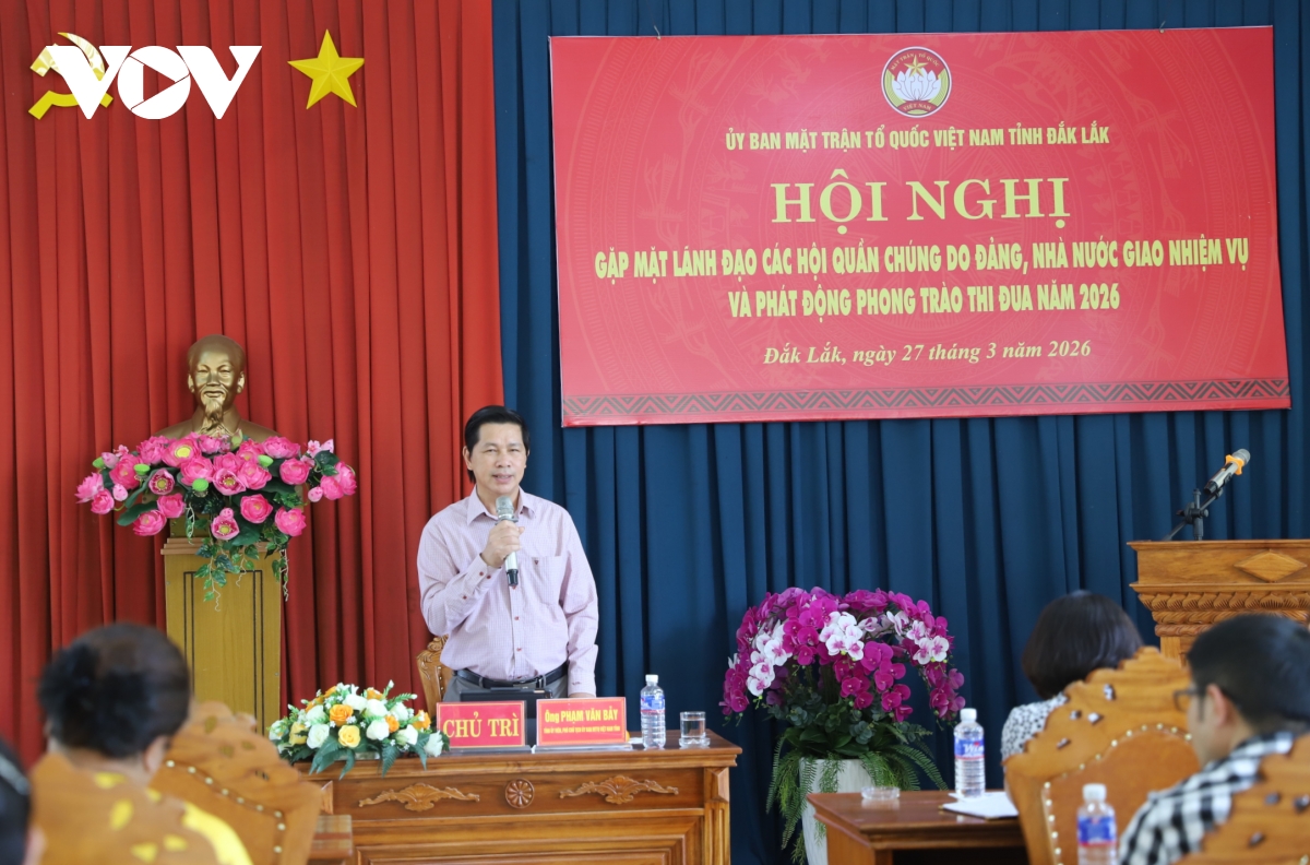 Phát động thi đua, thúc đẩy chuyển đổi số trong các Hội quần chúng tại Đắk Lắk