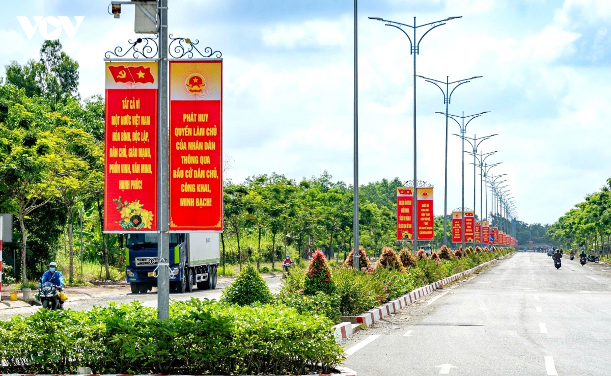 cac tinh vung Dbscl day manh cong tac tuyen truyen bau cu hinh anh 2