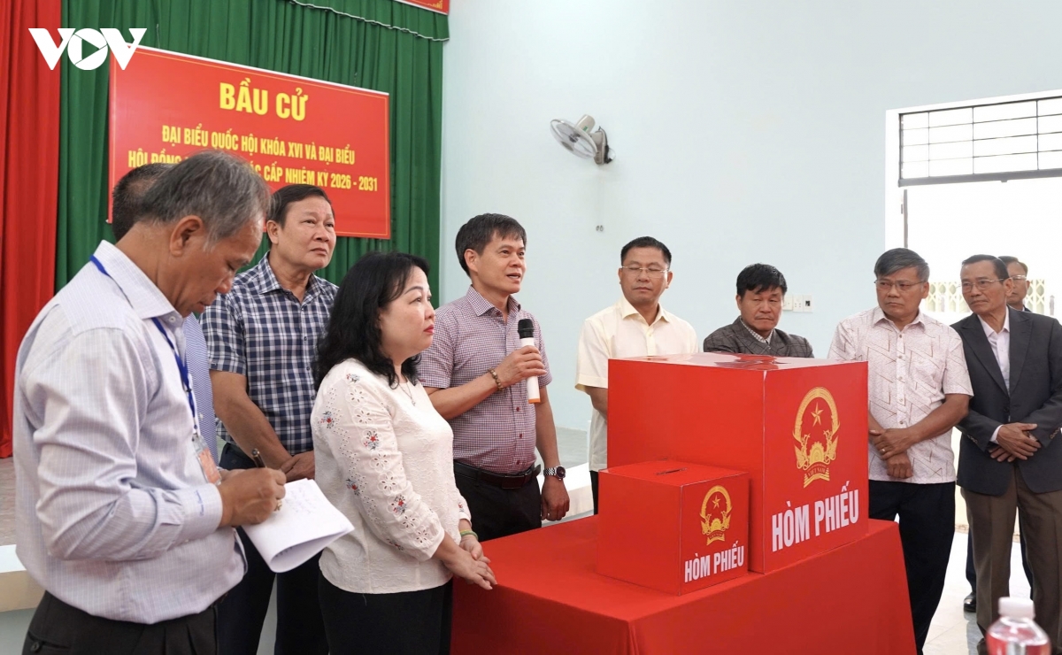 kiem tra va ra soat cong tac chuan bi bau cu tai Dak lak hinh anh 1