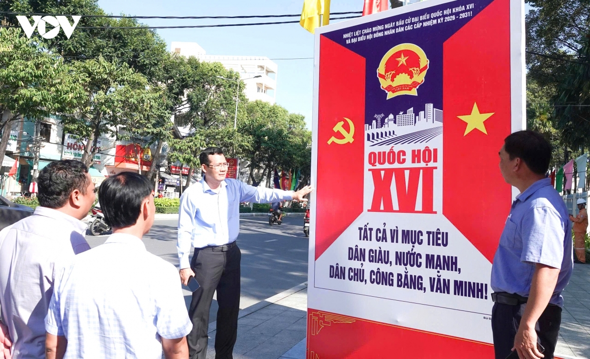 cac tinh vung Dbscl day manh cong tac tuyen truyen bau cu hinh anh 8