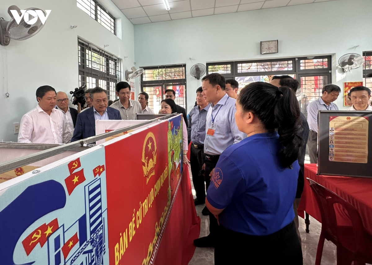 Ong tran sy thanh kiem tra cong tac chuan bi bau cu tai Dak lak hinh anh 2