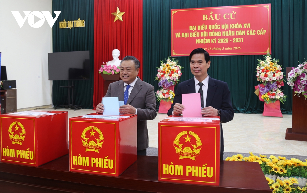 hon 99 cu tri tai cao bang va lang son da hoan thanh bo phieu bau cu hinh anh 2