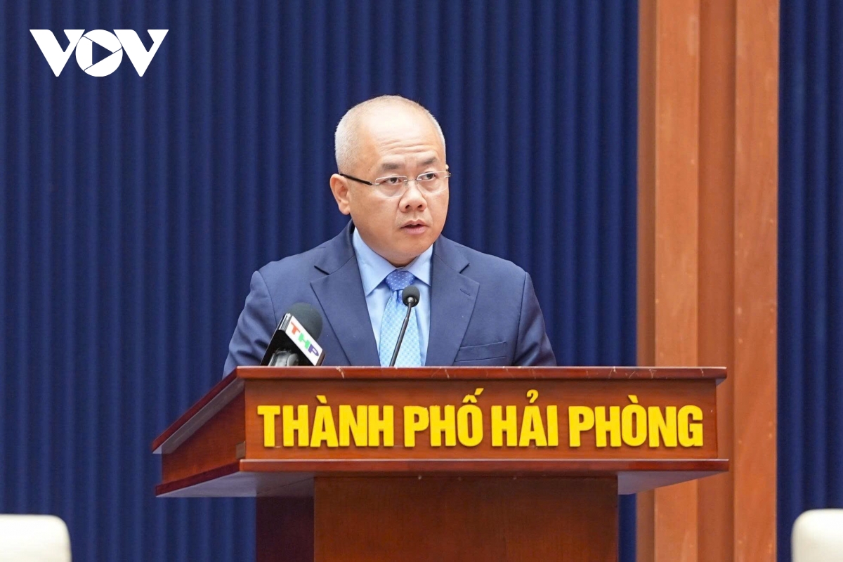 Ông Đỗ Thành Trung, Thứ trưởng Bộ Tài chính làm Phó Bí thư Thành ủy Hải Phòng