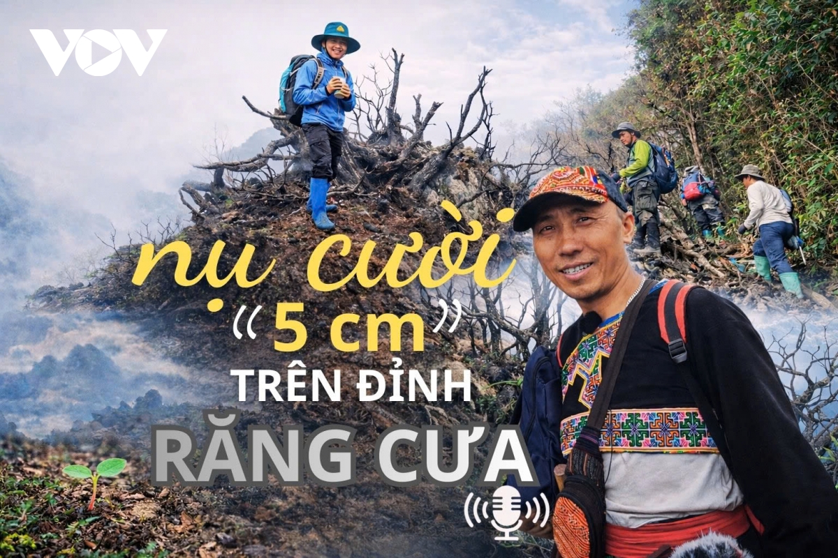 Nụ cười 5 centimet trên đỉnh Răng Cưa