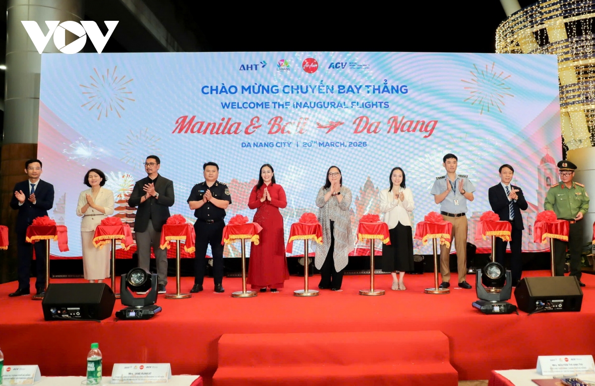 Thêm 2 đường bay thẳng từ Manila (Philippines) và Bali (Indonesia) đến Đà Nẵng