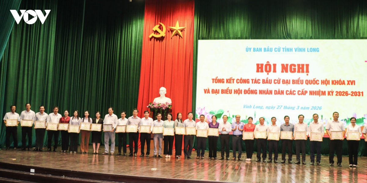 vinh long bau cu an toan, ty le cu tri gan tuyet doi, cung co niem tin hinh anh 2
