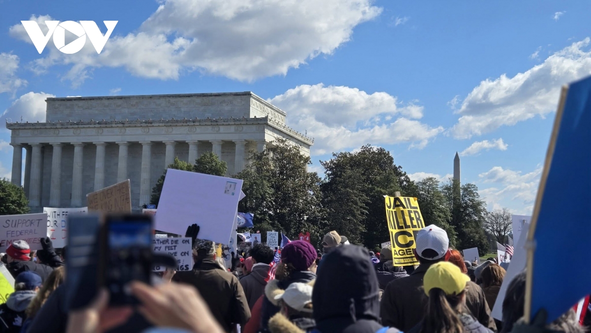 bieu tinh no king dien ra tren toan nuoc my phan doi tong thong trump hinh anh 1