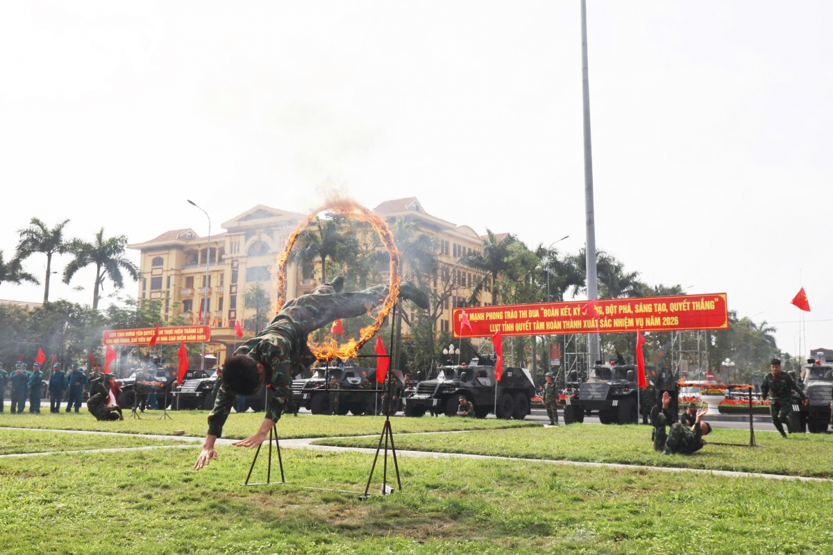 Kết hợp ra quân huấn luyện với sẵn sàng chiến đấu, không để bị động bất ngờ