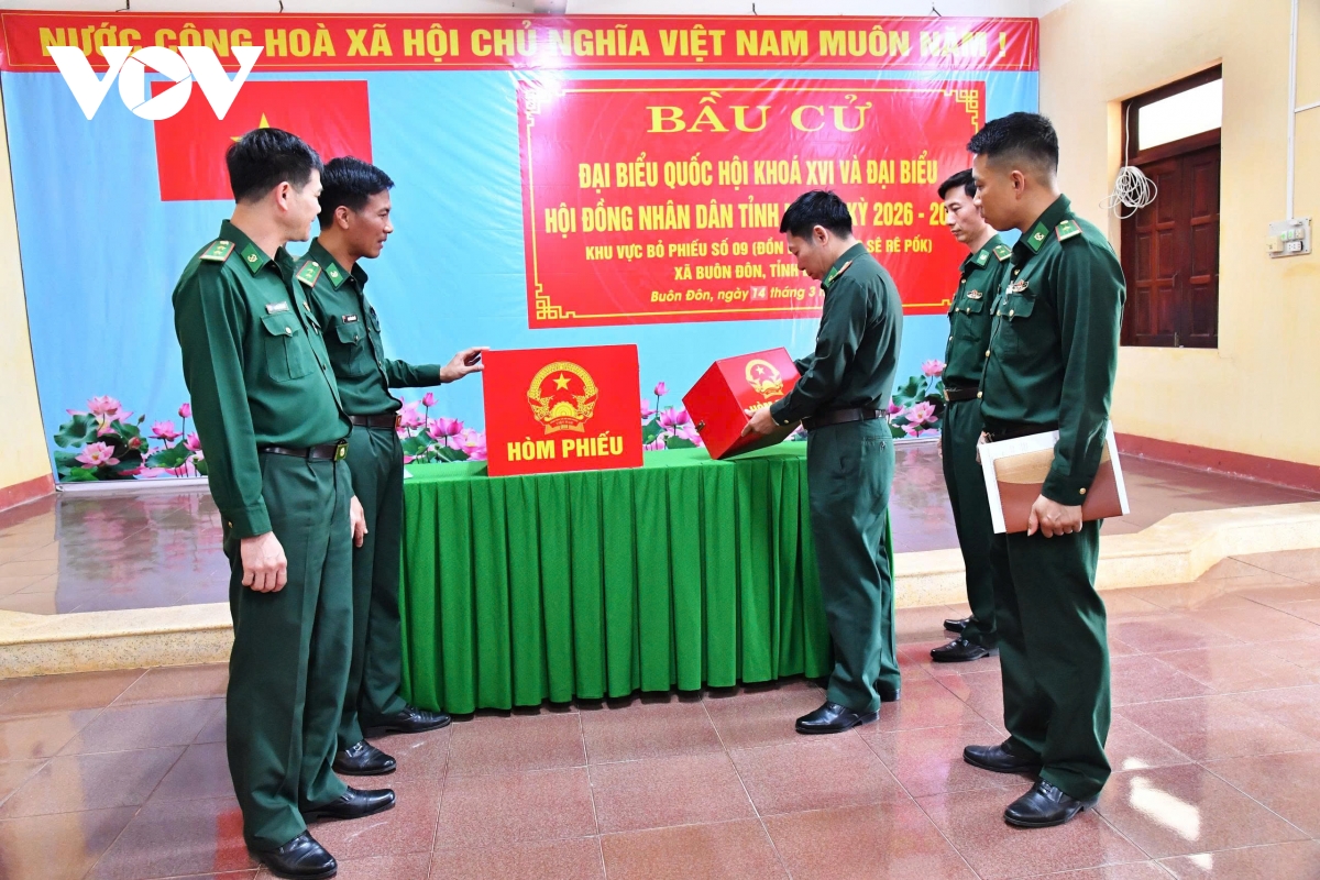Bộ đội Biên phòng Đắk Lắk sẵn sàng bầu cử sớm