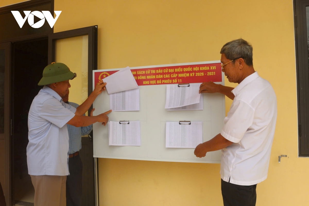 Quảng Trị đảm bảo cử tri ở mọi khu vực đều tham gia bầu cử