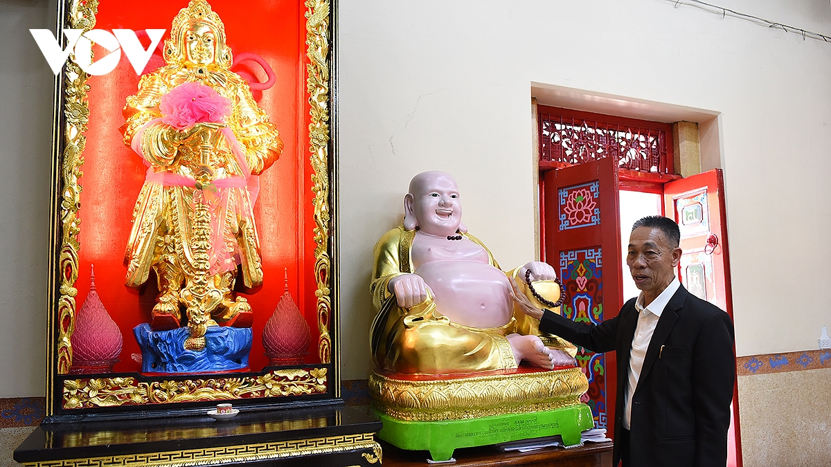 khanh tho - ngoi chua viet doc dao tai tinh kanchanaburi thai lan hinh anh 8