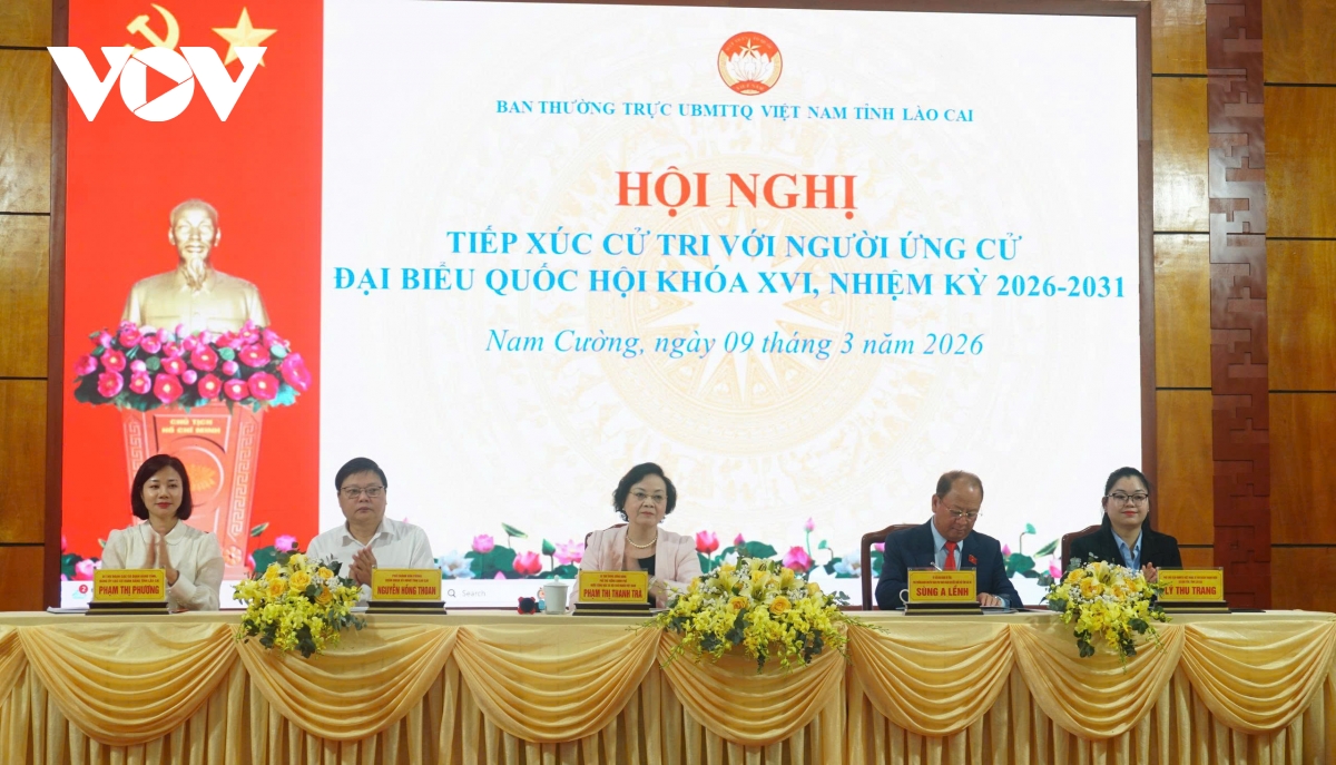 cu tri lao cai danh gia cao chuong trinh hanh dong cua ung cu vien Dbqh khoa xvi hinh anh 1