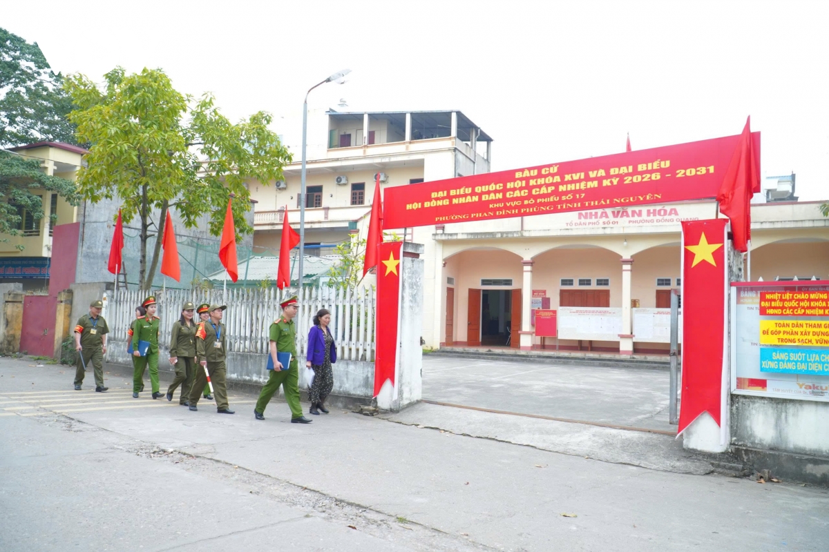 Thái Nguyên lên 18 kịch bản đảm bảo ANTT cho ngày bầu cử