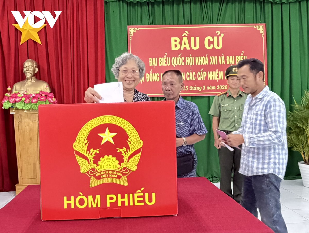 57 xa, phuong tai can tho co so cu tri di bau cu dat ty le 100 hinh anh 1