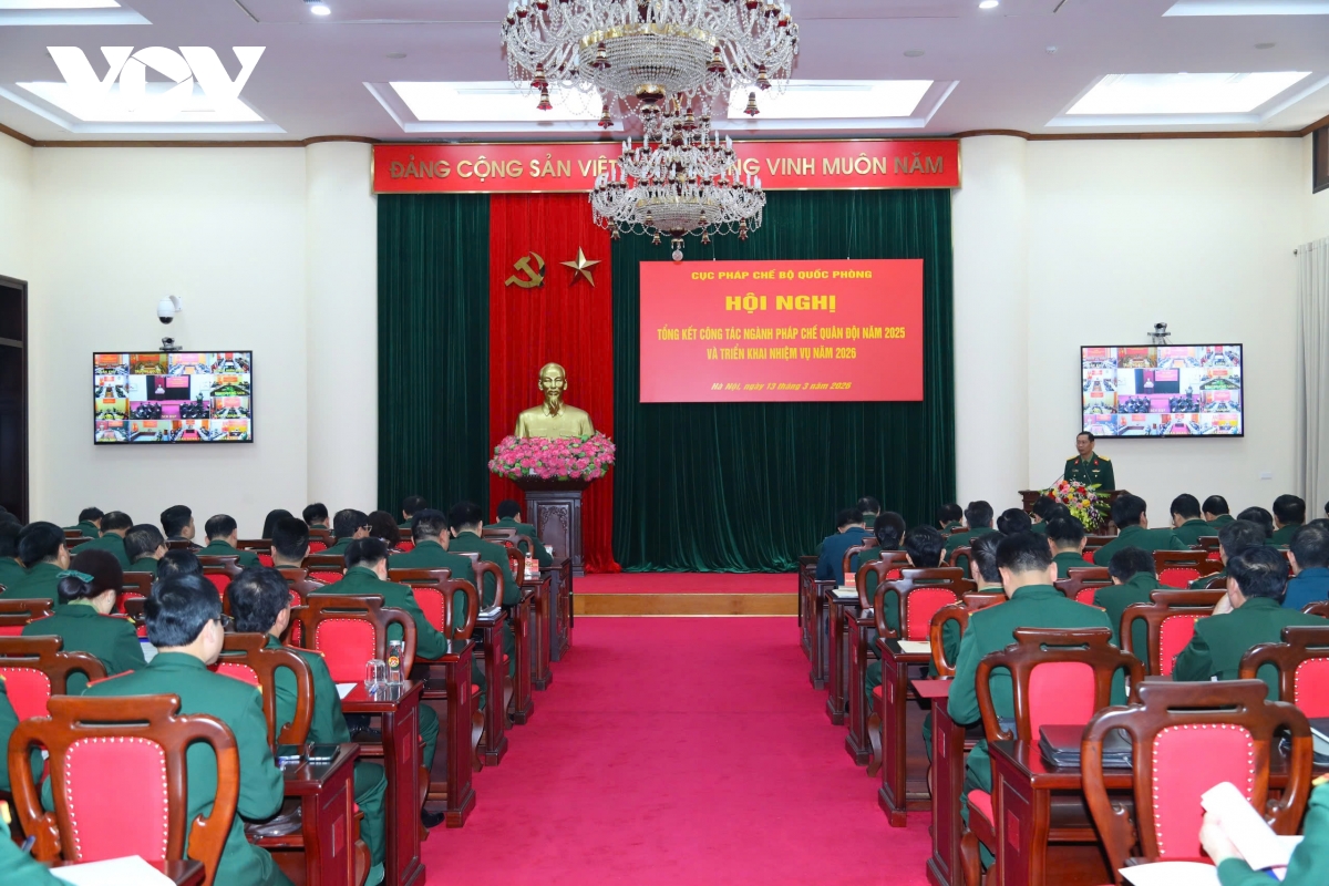 cuc phap che bo quoc phong hoan thien he thong phap luat quan doi hinh anh 1