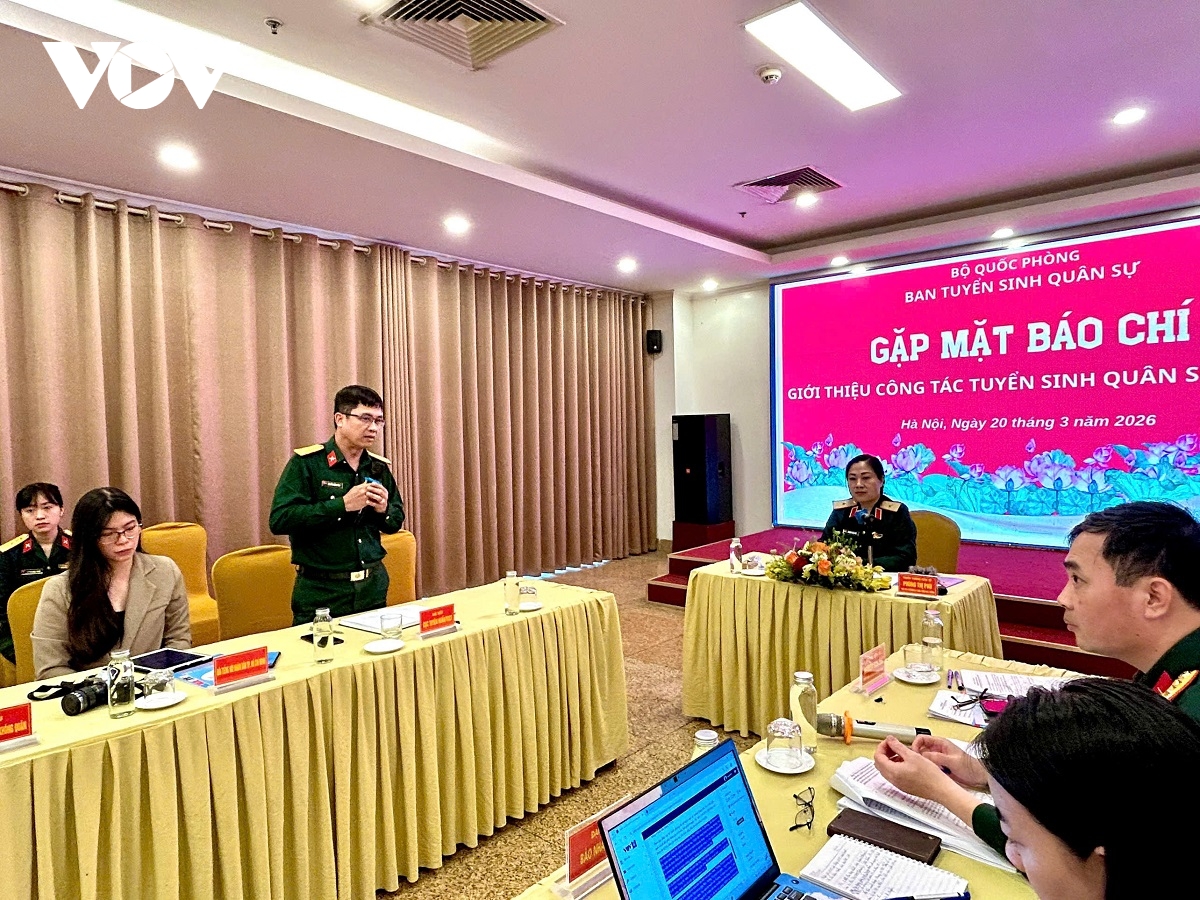 bo quoc phong bo sung them phuong thuc tuyen sinh moi vao cac truong quan su hinh anh 3