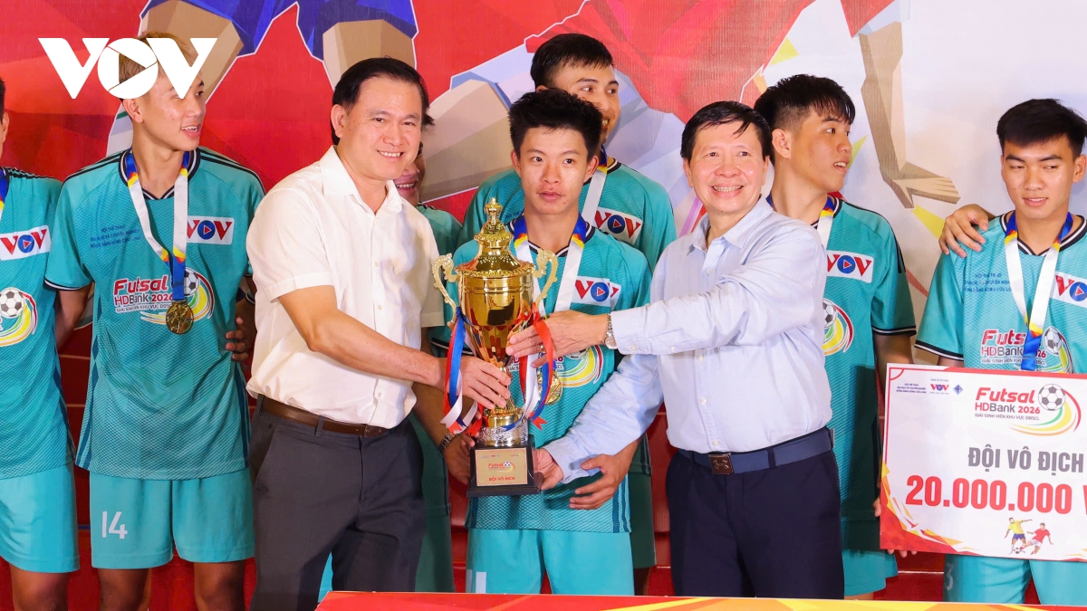 khep lai mua giai futsal hdbank sinh vien khu vuc Dbscl 2026 day an tuong hinh anh 5