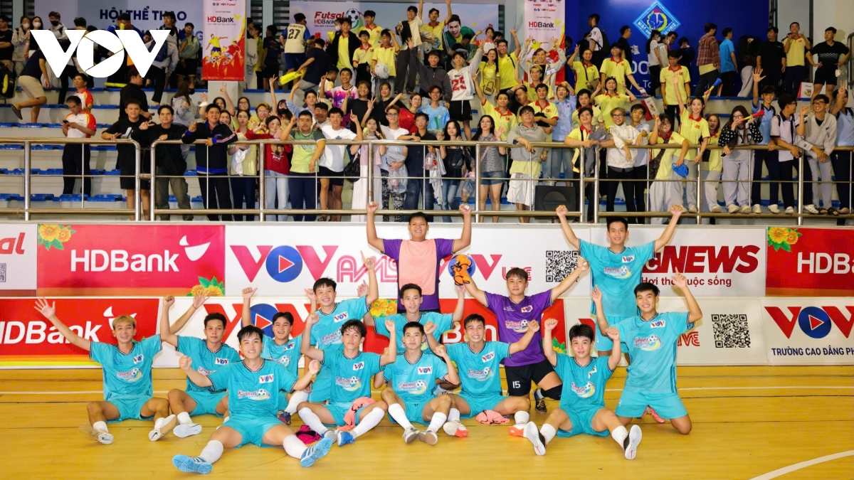 khep lai mua giai futsal hdbank sinh vien khu vuc Dbscl 2026 day an tuong hinh anh 1