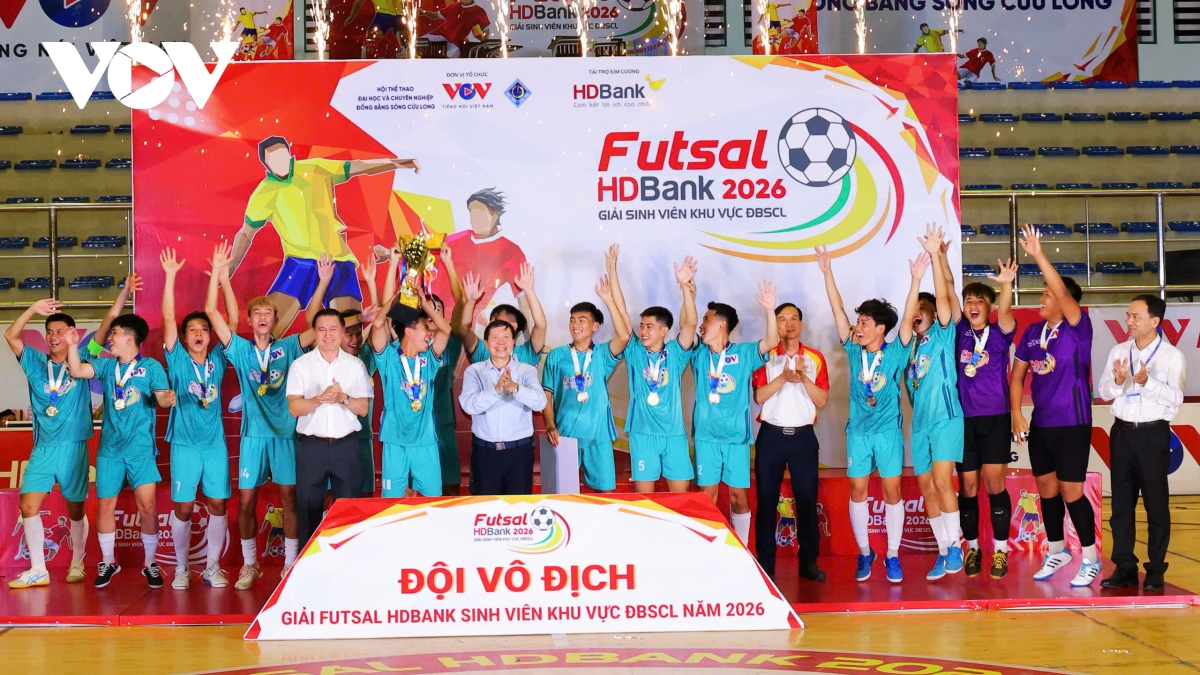 khep lai mua giai futsal hdbank sinh vien khu vuc Dbscl 2026 day an tuong hinh anh 6