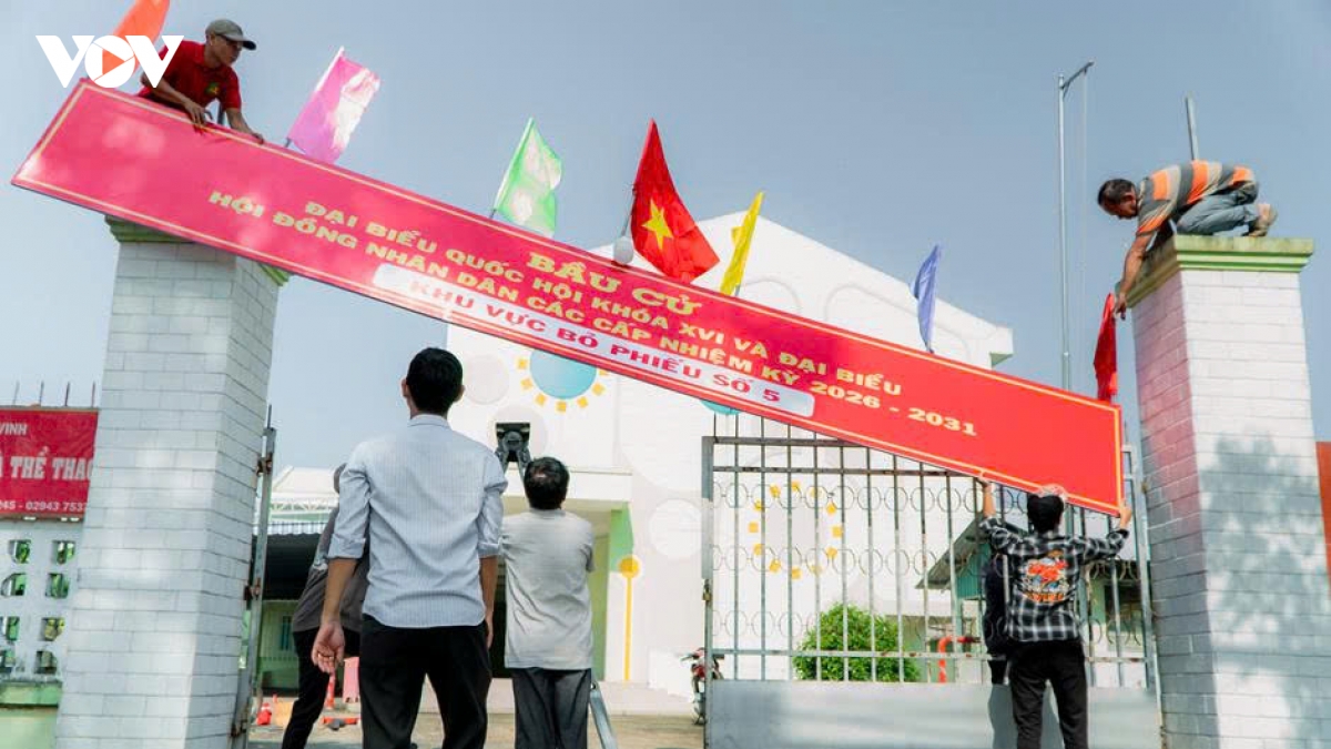vinh long hoan tat nhung khau cuoi san sang cho ngay bau cu hinh anh 14