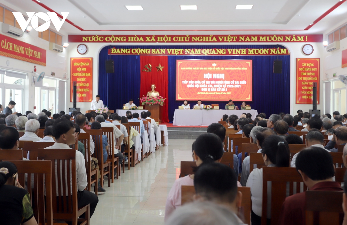 Cử tri Đà Nẵng mong người ứng cử ĐBQH giữ cam kết hành động nếu trúng cử