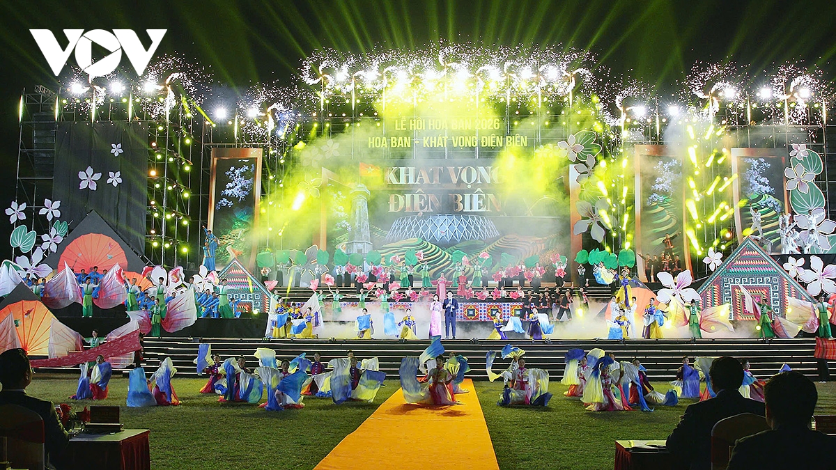 Tổng thu du lịch trên 121 tỷ đồng từ Lễ hội Hoa Ban 2026