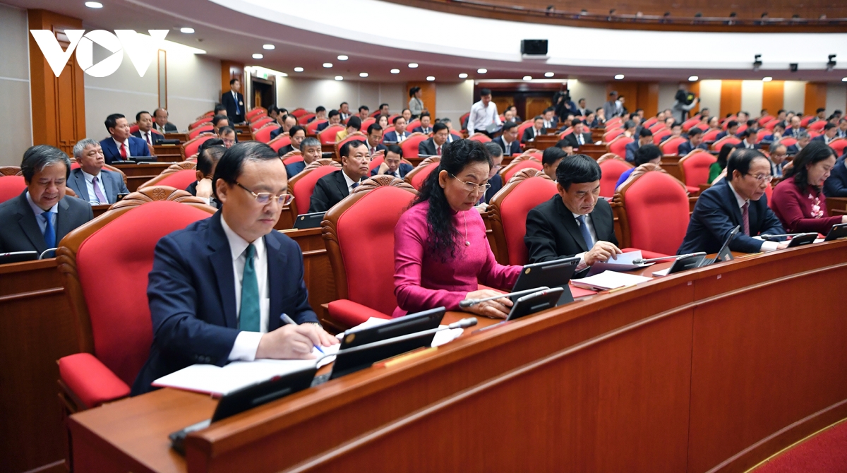 toan canh khai mac hoi nghi lan thu 2 ban chap hanh trung uong Dang khoa xiv hinh anh 7