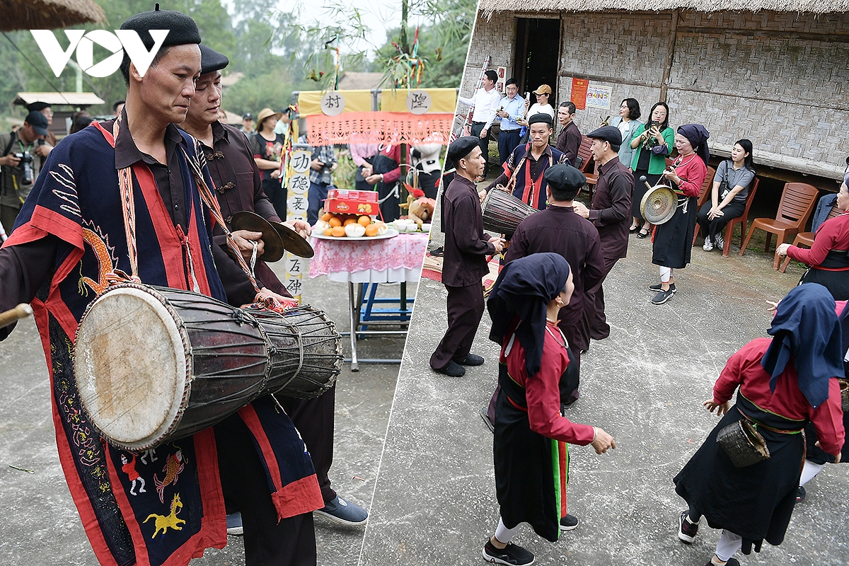 trai nghiem le hoi xuong Dong cua nguoi cao lan trong sac xuan giua long ha noi hinh anh 13