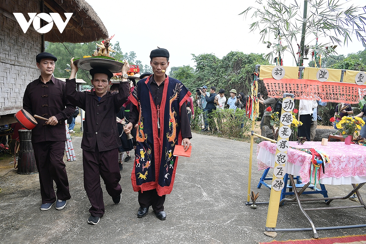 trai nghiem le hoi xuong Dong cua nguoi cao lan trong sac xuan giua long ha noi hinh anh 3