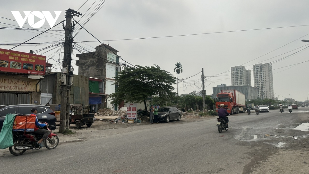Vướng giải phóng mặt bằng, dự án đường Tam Trinh, Hà Nội ì ạch kéo dài