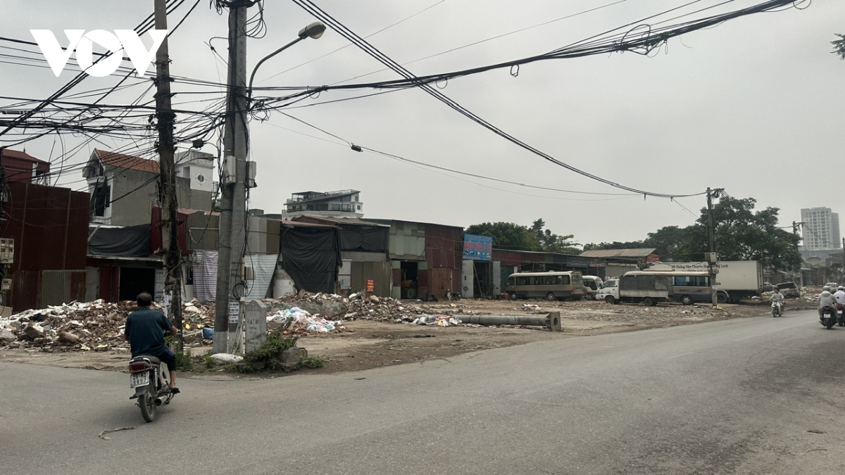 vuong giai phong mat bang, du an duong tam trinh, ha noi i ach keo dai hinh anh 5