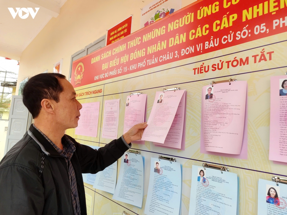 cu tri quang ninh gui gam niem tin qua nhung la phieu hinh anh 1