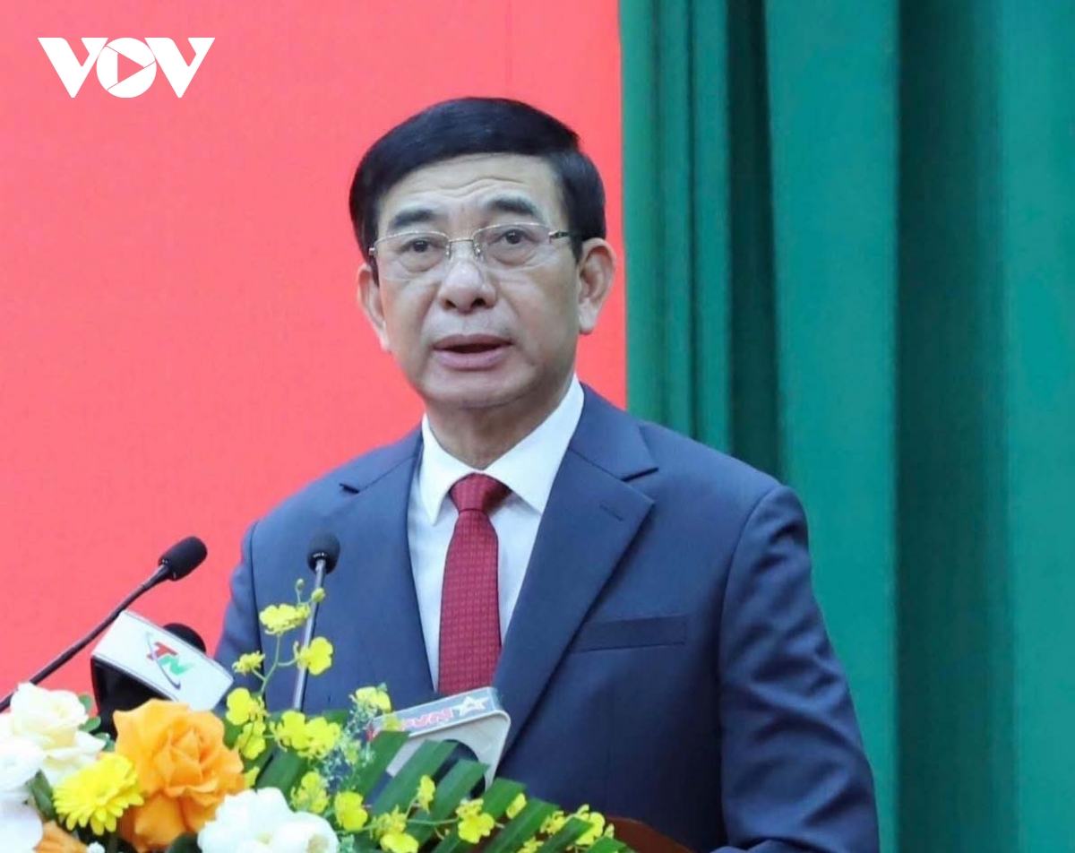 Dai tuong phan van giang du tong ket cong tac bau cu tai thai nguyen hinh anh 2