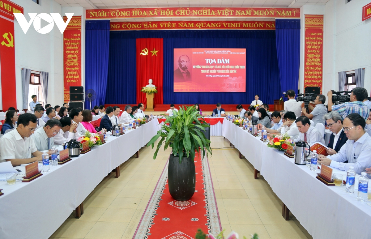 toa dam gia tri tu tuong chi bang hoc cua nha yeu nuoc phan chau trinh hinh anh 1