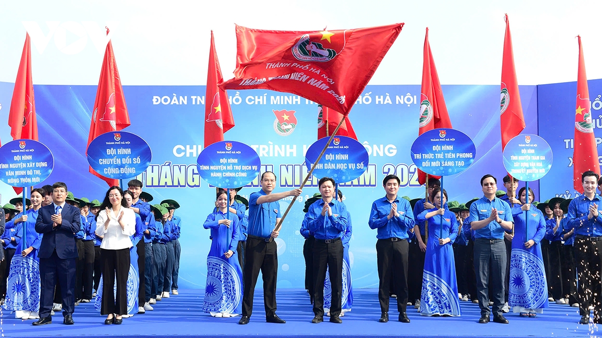 Thành đoàn Hà Nội phát động Tháng Thanh niên năm 2026