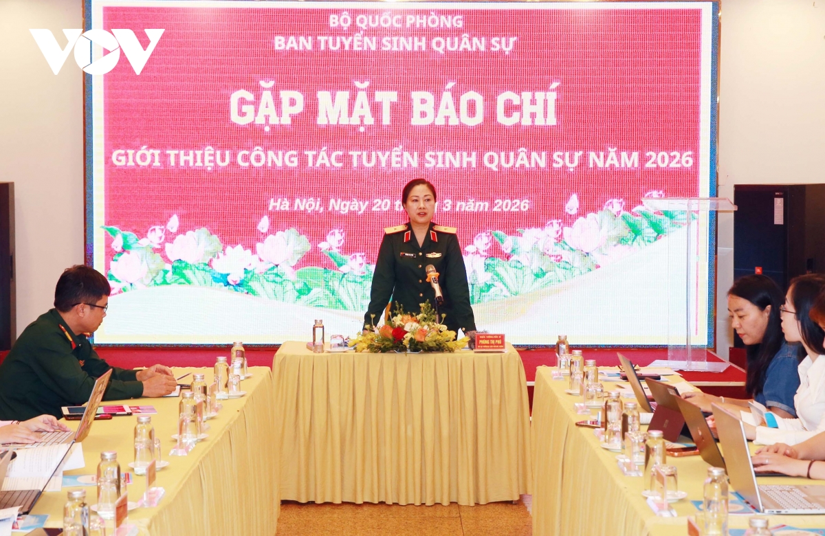 bo quoc phong bo sung them phuong thuc tuyen sinh moi vao cac truong quan su hinh anh 1