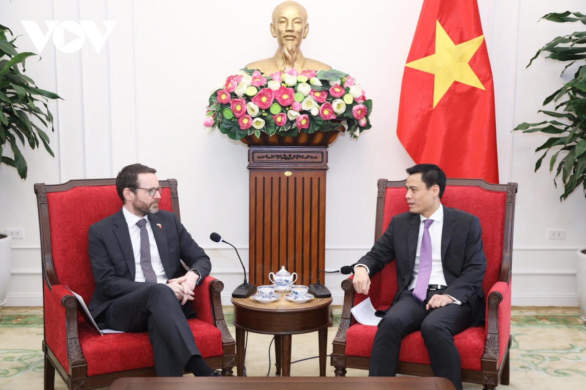 thu truong Dang hoang giang tiep Dai su vuong quoc anh tai viet nam iain frew hinh anh 2