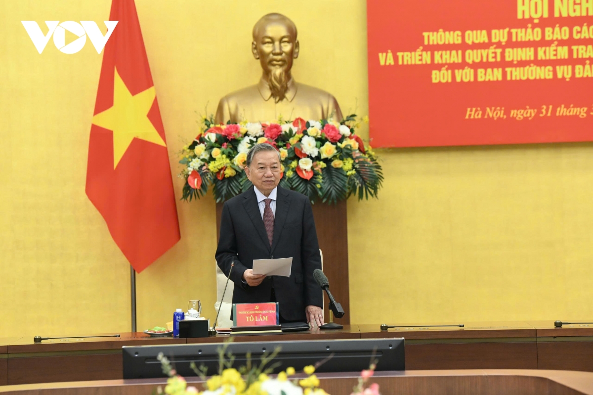 tong bi thu to lam khong de tinh trang cham the che hoa cac chu truong cua Dang hinh anh 3