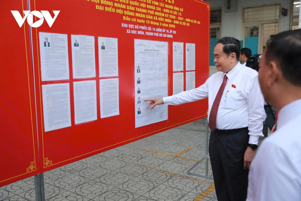 Nhân sự cho bầu cử được chuẩn bị từ sớm, từ xa