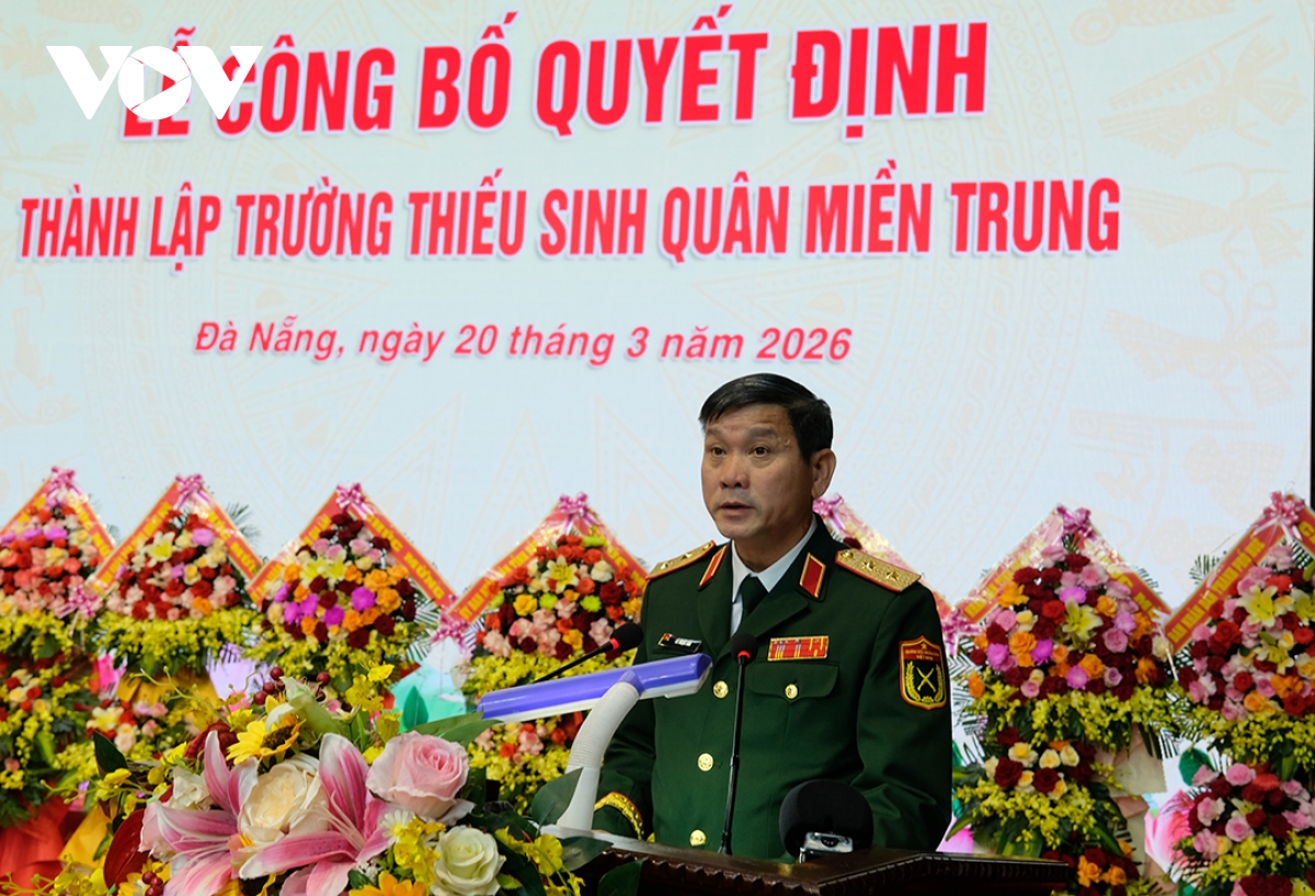 thanh lap truong thieu sinh quan mien trung, quy mo 1.000 hoc vien hinh anh 2