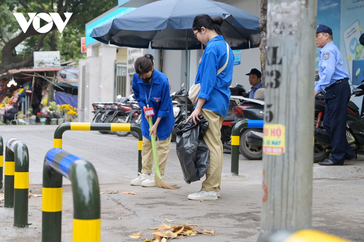 tuoi tre thu do tich cuc huong ung phong trao ngay chu nhat xanh hinh anh 5