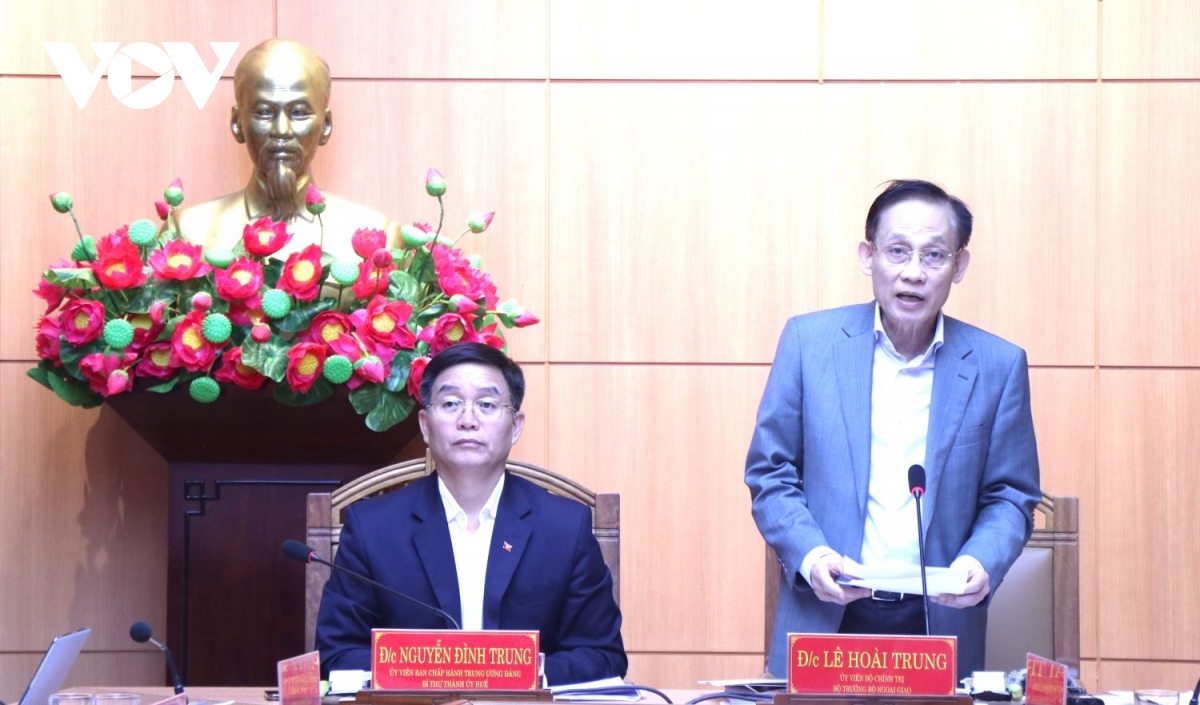 thong qua du thao bao cao kiem tra, giam sat ban thuong vu thanh uy hue hinh anh 2