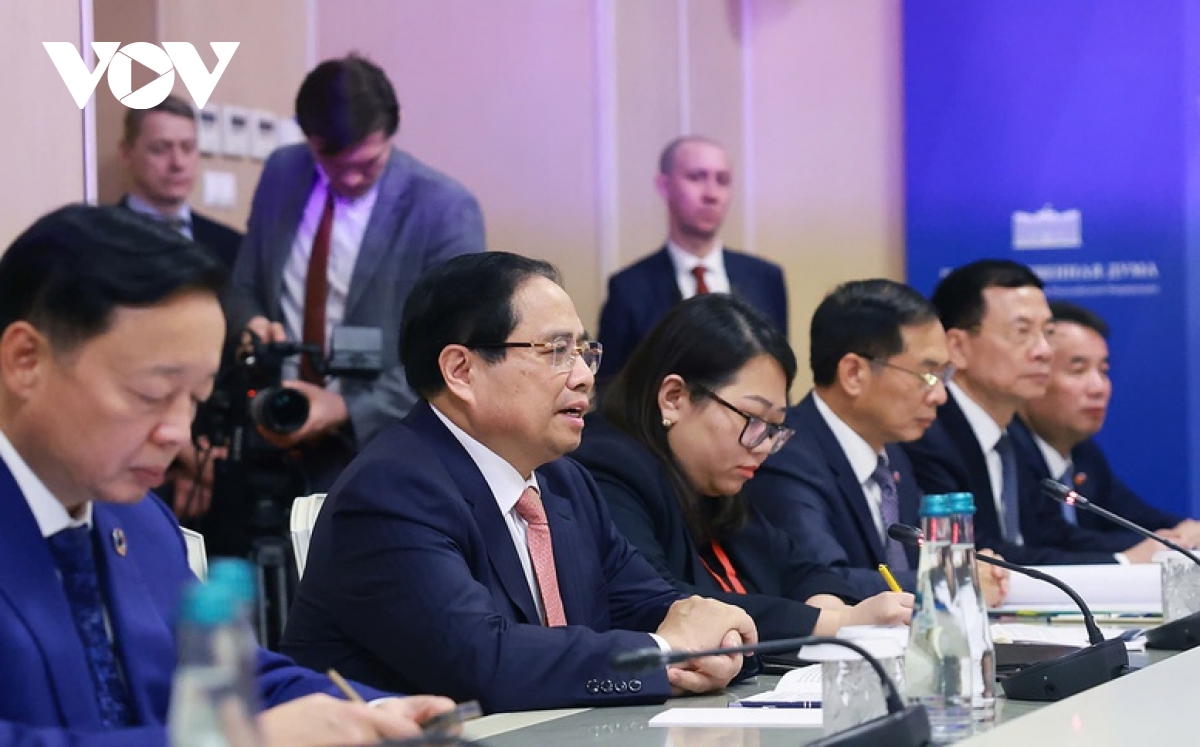 thu tuong pham minh chinh hoi kien lanh dao cap cao nga hinh anh 2