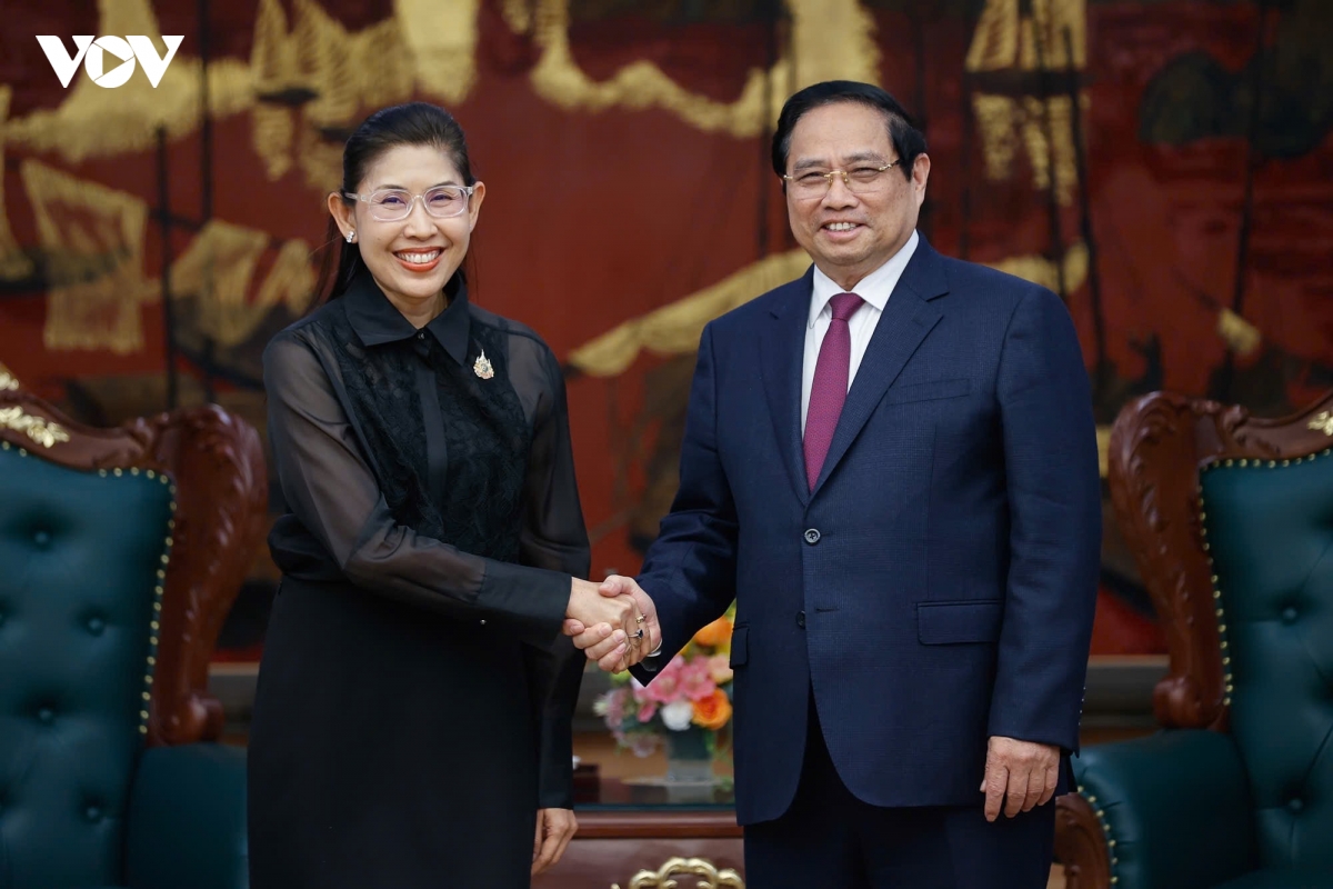 thu tuong pham minh chinh tiep Dai su thai lan tai viet nam hinh anh 1