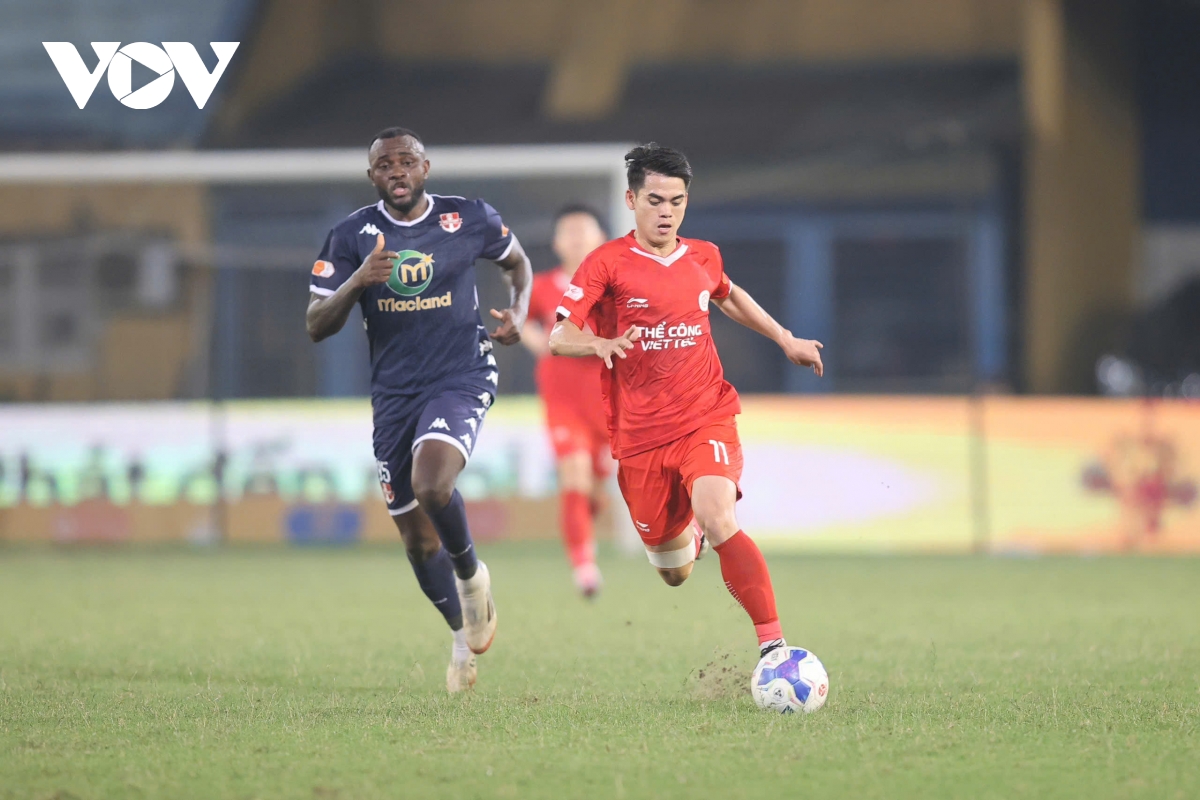 ket qua bong da viet nam hom nay 15 3 the cong viettel thang sit sao hai phong hinh anh 26