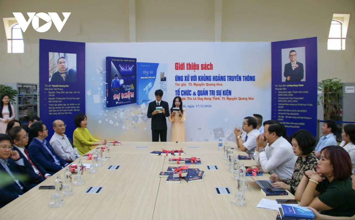 ra mat sach Ung xu voi khung hoang truyen thong va to chuc quan tri su kien hinh anh 1