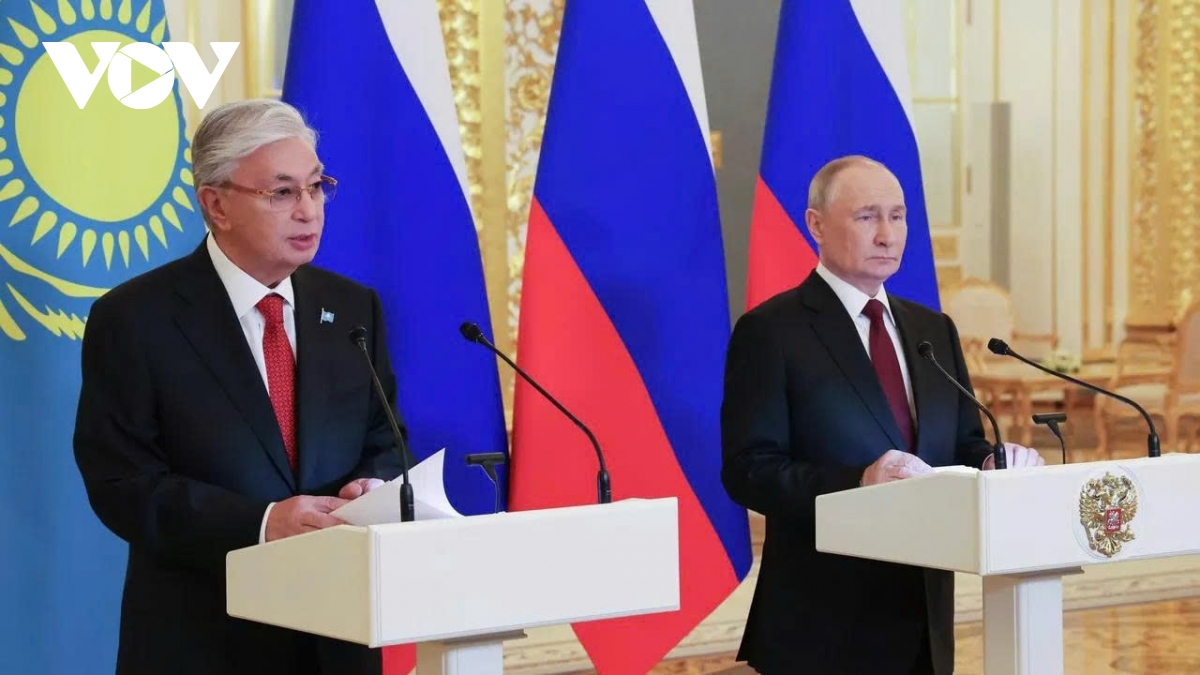 Nga và Kazakhstan thúc đẩy quan hệ đối tác chiến lược toàn diện
