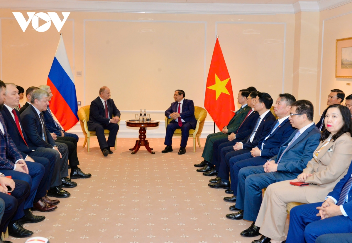 thu tuong pham minh chinh tiep chu tich Dang cong san lien bang nga ziuganov hinh anh 2